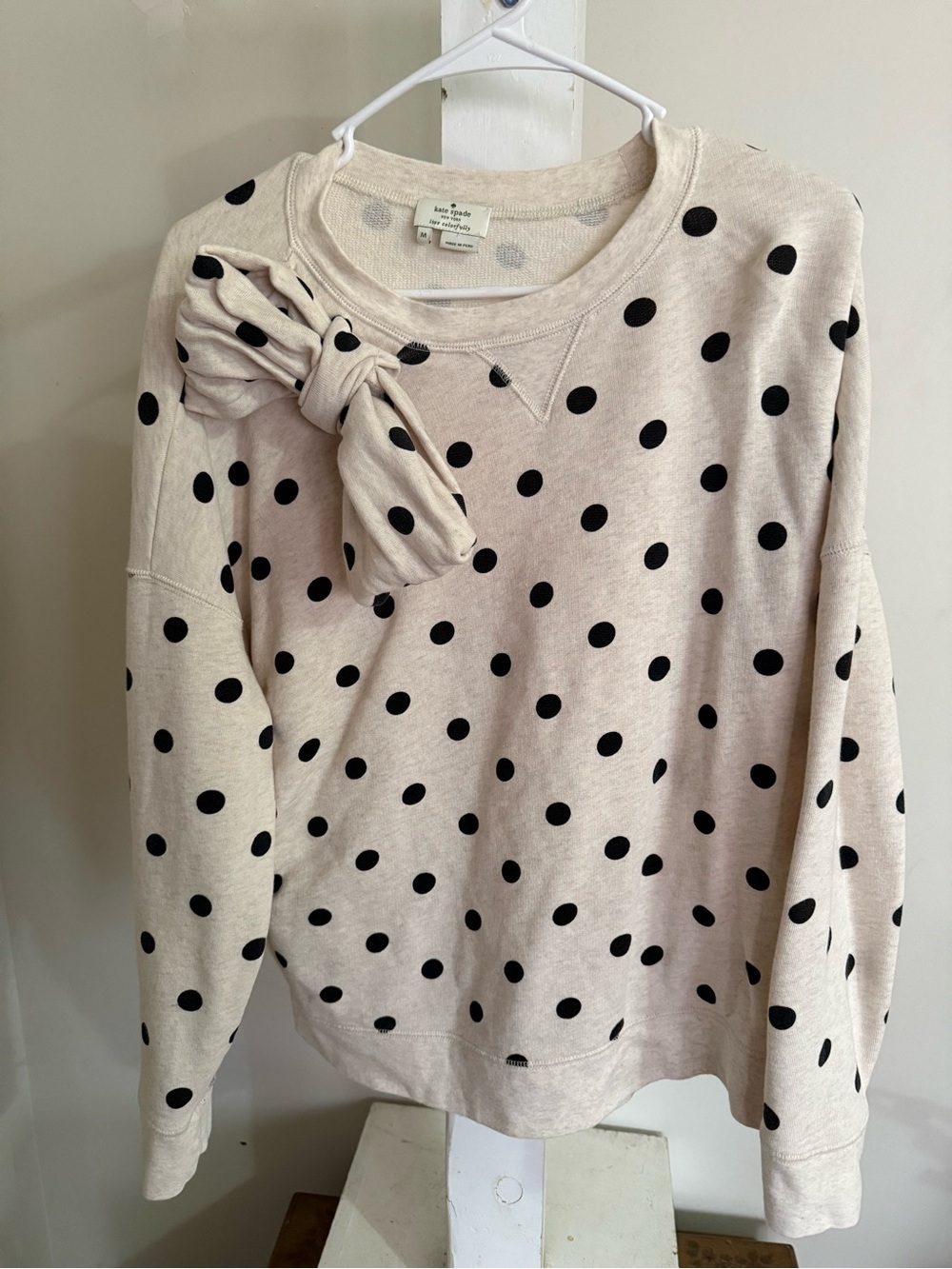 Kate Spade Oversized Bow Sweatshirt